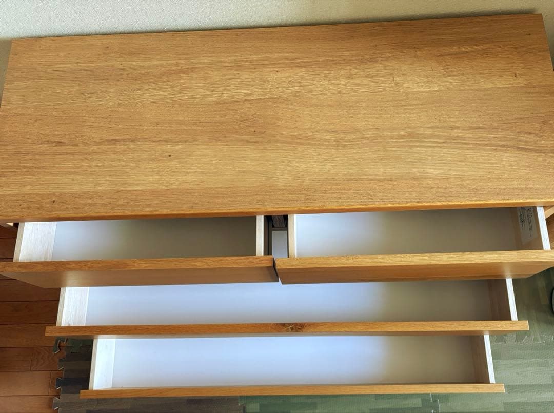 日本製 OCTA オクタ ローチェスト 幅110センチ 北欧調