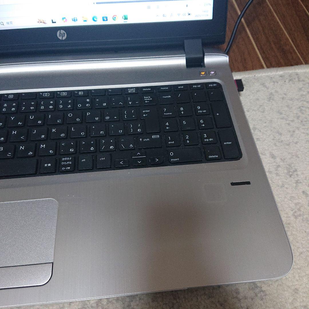HP ProBook450 G3ノートPC 8GBメモリ SSD128GB