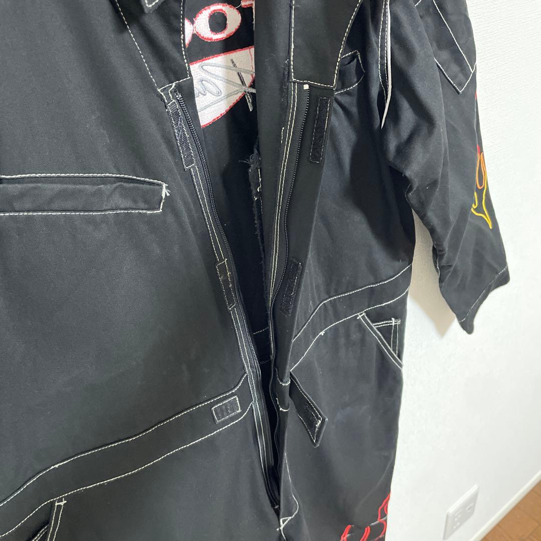 MAC TOOLS Racing ファイヤーパターン ツナギ L オールインワン