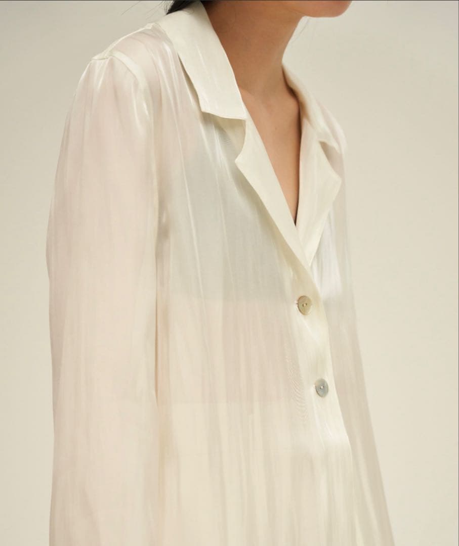 【新品】ENOF イナフ シアーシャツ シアージャケット