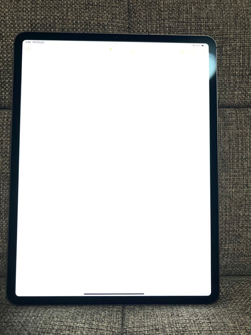 M1 iPad Pro 512GB 12.9インチ スペースグレーSIMフリー