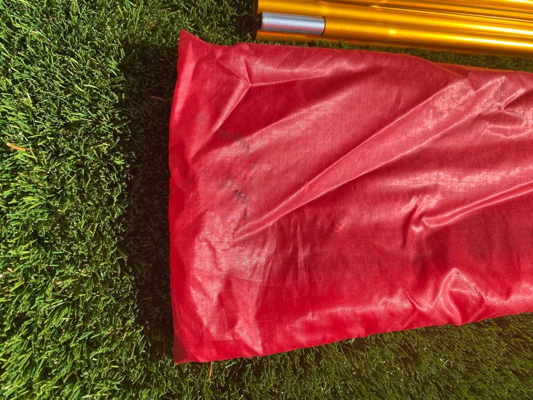 HILLEBERG Unna レッド テント ヒルバーグ ウナ　フットプリント付