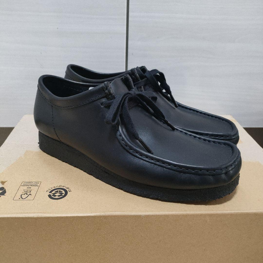CLARKS ワラビー レザー　革靴　ローカット　クラークス 27.5cm