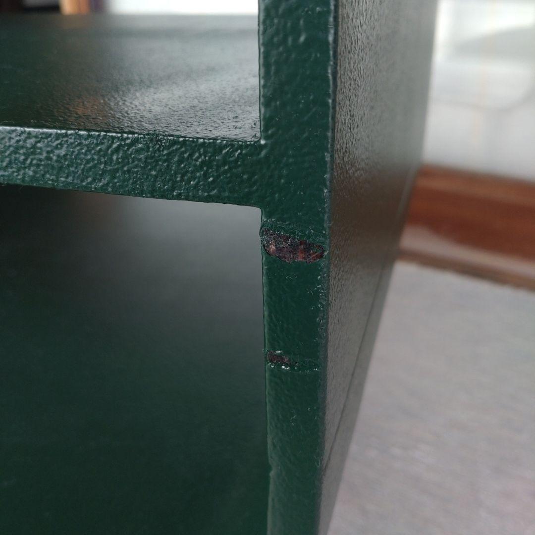 n*a様 【レア品】ダークグリーン サイドテーブル レトロ　昭和