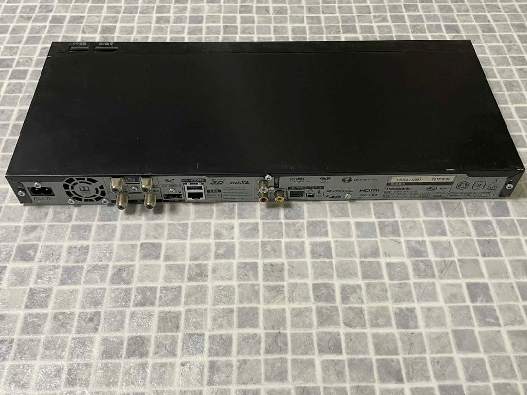 Panasonic DMR-BRG2030 ブルーレイレコーダー 動作品