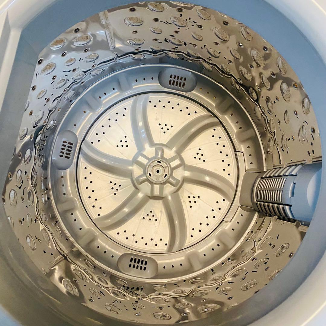 Q3112 ニトリ 洗濯機 分解清掃済み6kg NTR60 BK 2022年製