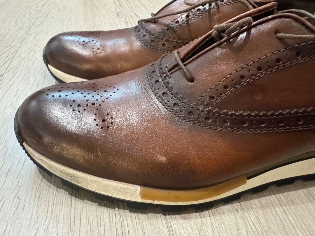 ベルルッティ ファストトラック パティーヌレザースニーカー