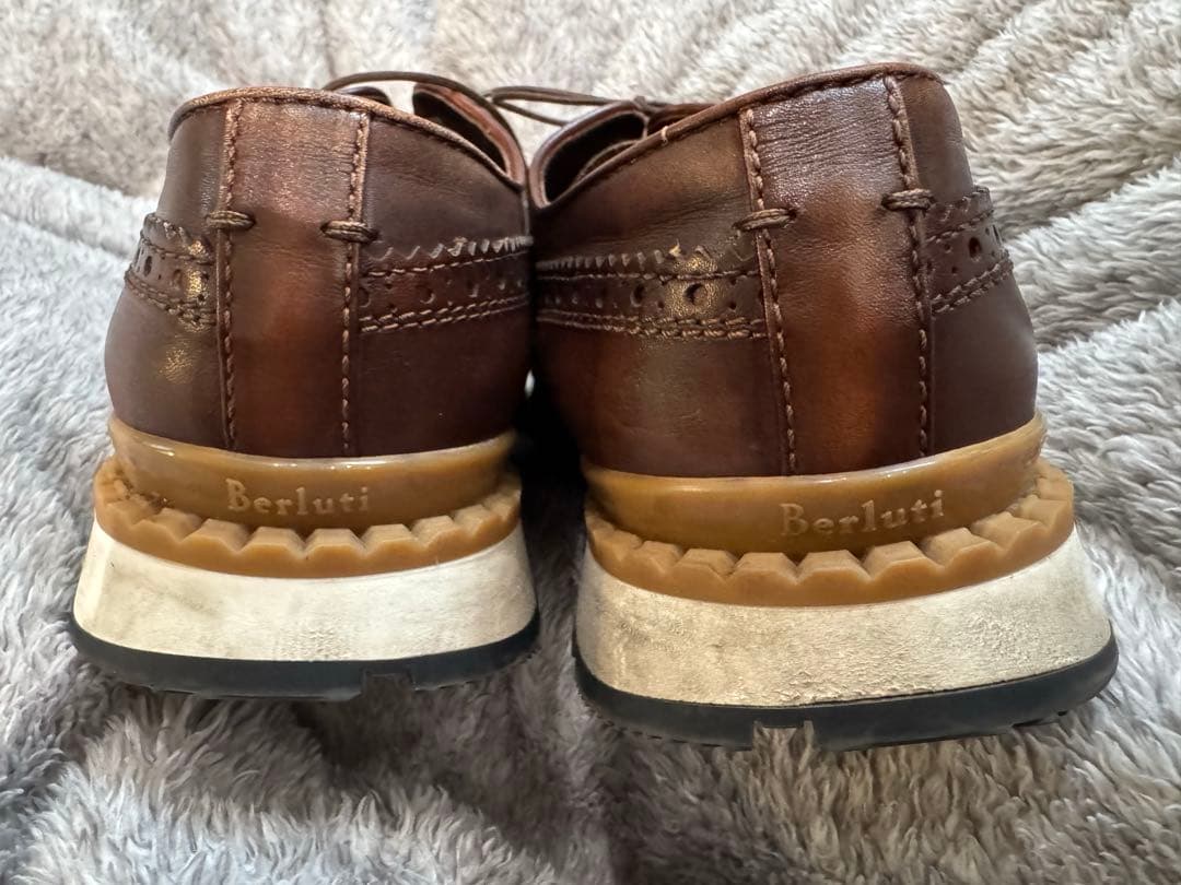 ベルルッティ ファストトラック パティーヌレザースニーカー