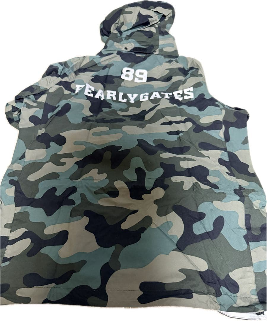 パーリーゲイツ　レインウェア　上下　セットアップ　カモフラ　迷彩　サイズ4