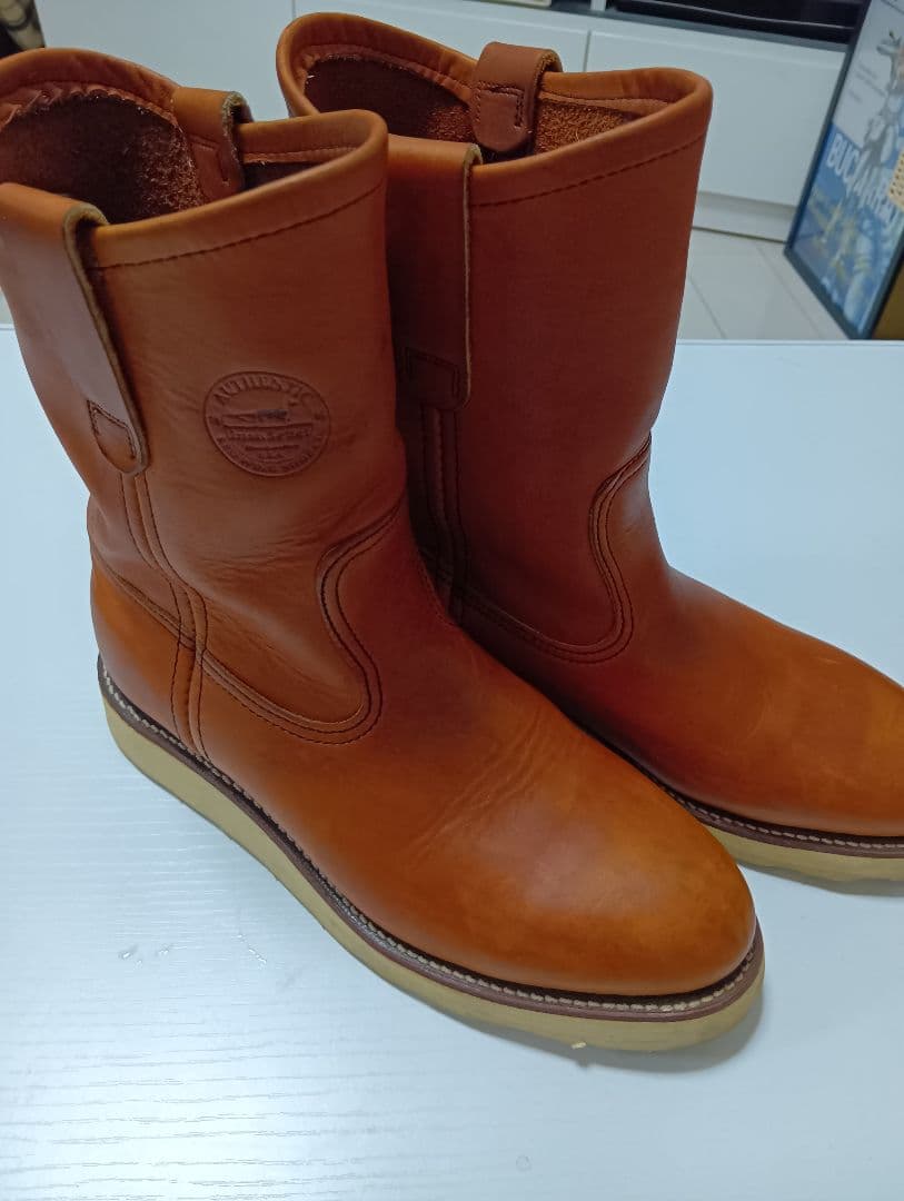 REDWINGペコスブーツ 866 犬タグ 6D