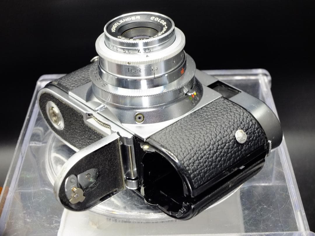 フォクトレンダーVITO B前期型／50mmF3.5フード付【実写確認済整備品】