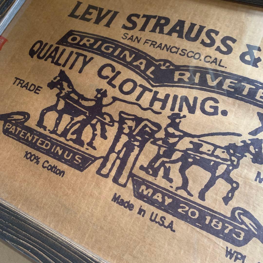 Levi’s 80-90s advertising poster