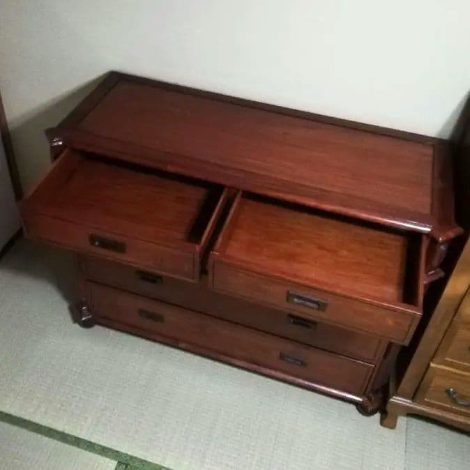 花梨タンス　高級箪笥