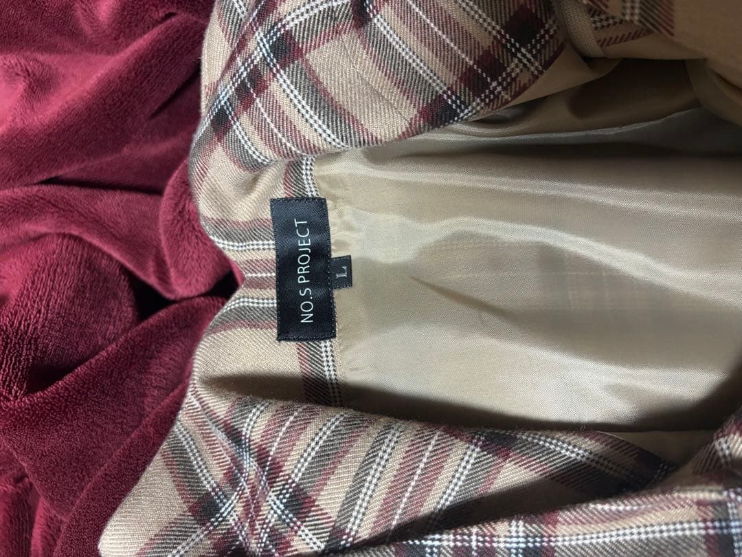 NO.S PROJECT ボックスプリーツワンピース