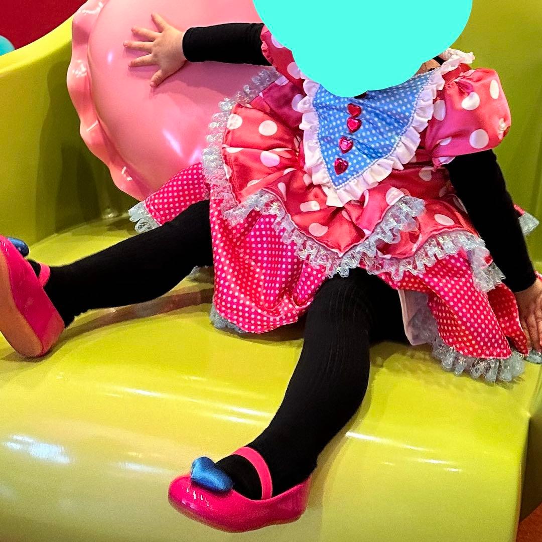 即納【ハンドメイド】ミニー パルパルーザ 90サイズ衣装