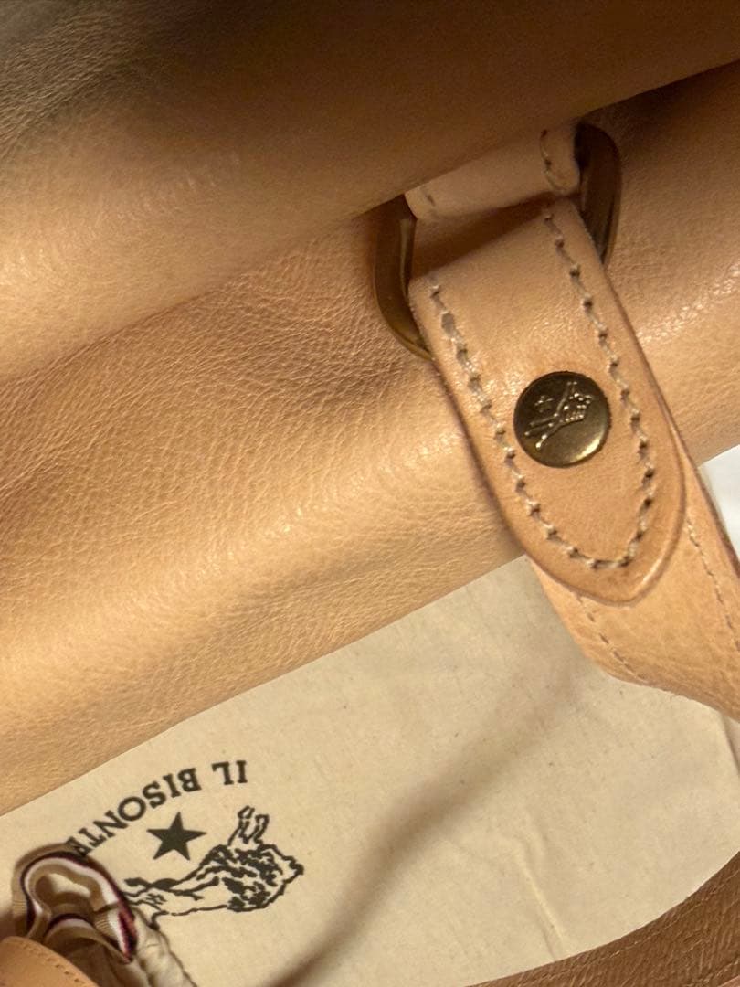 新品未使用 イルビゾンテ ショルダーバッグ ナチュラル