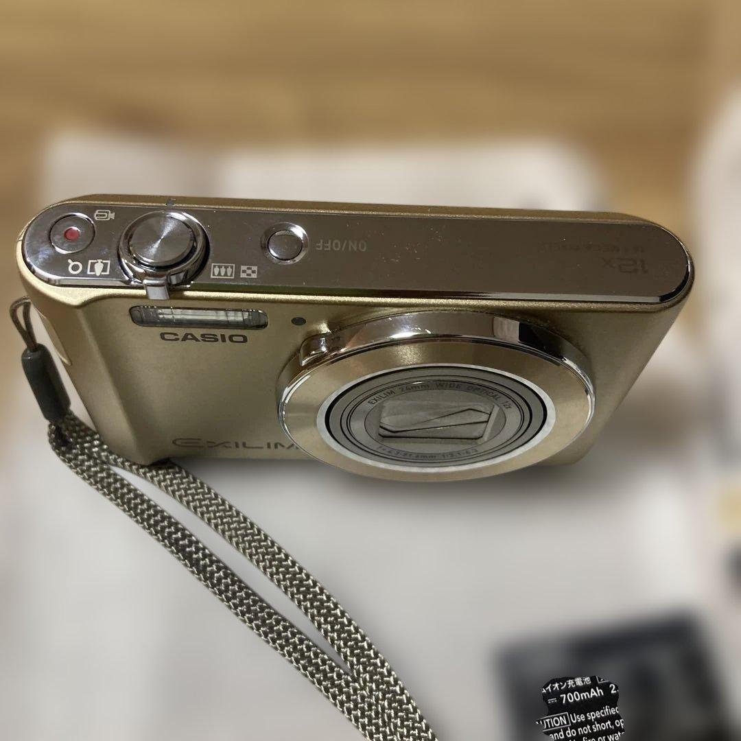CASIO EXILIM EX-ZS190 ゴールド元箱付 動作品