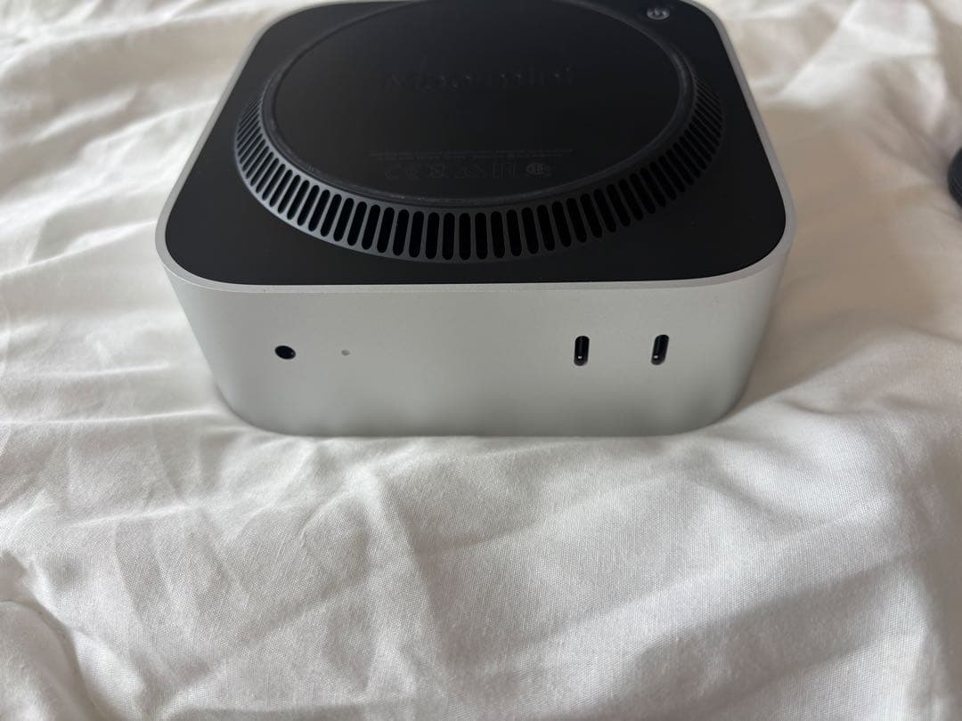 MacminiM4メモリ16GB256GB SSD 10コアCPU10コアGPU