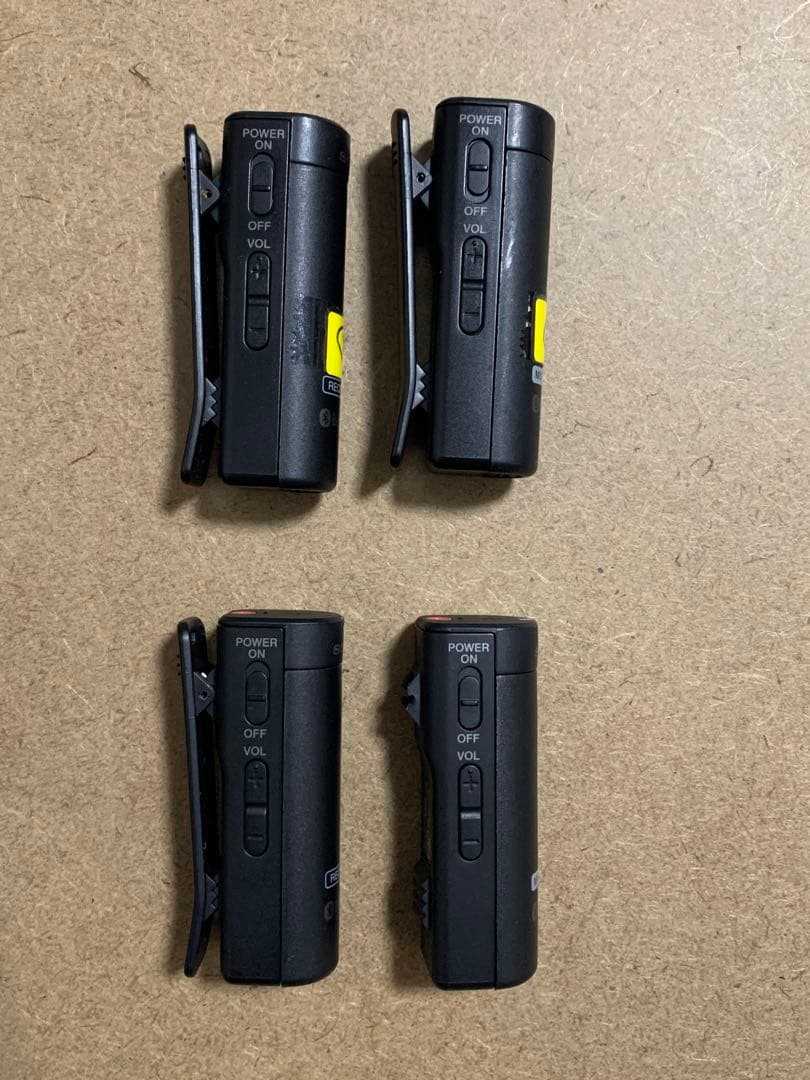 【説明欄必読】 2台セット★ SONY ワイヤレスマイクロホン ECM-AW4