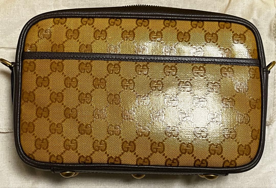 【ヒデ】GUCCI adidas ショルダーバッグ GGパターン