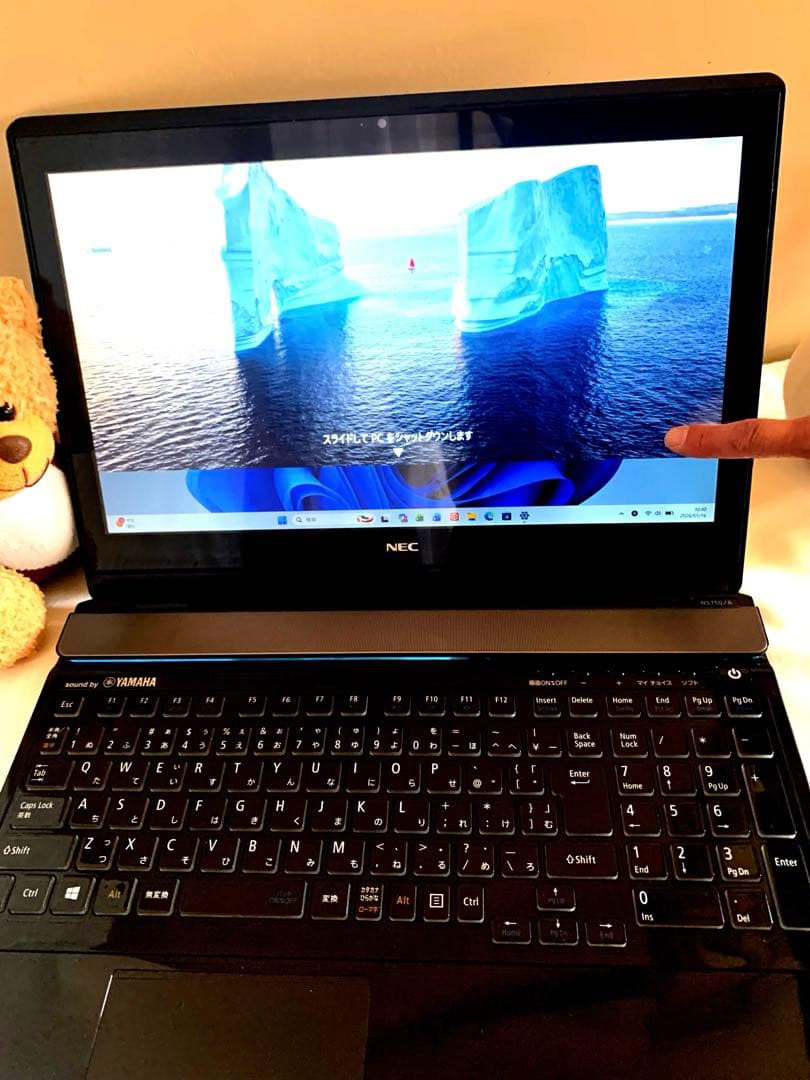 NECi7/16/512SSD タッチパネル付き 2024officeノートPC