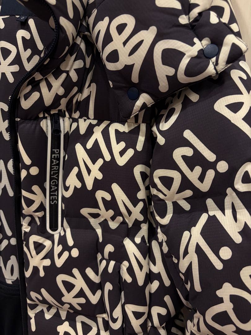 ❣️美品❣️【PEARLY GATES】ダウン ネイビー/ホワイト