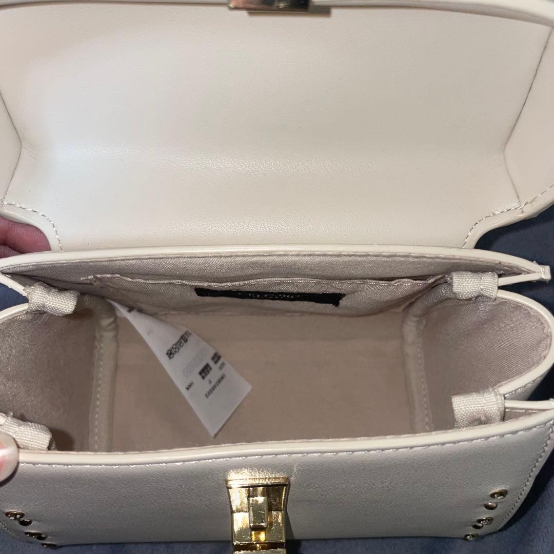 【リュタン】ビジュースタッズポシェット アイボリー