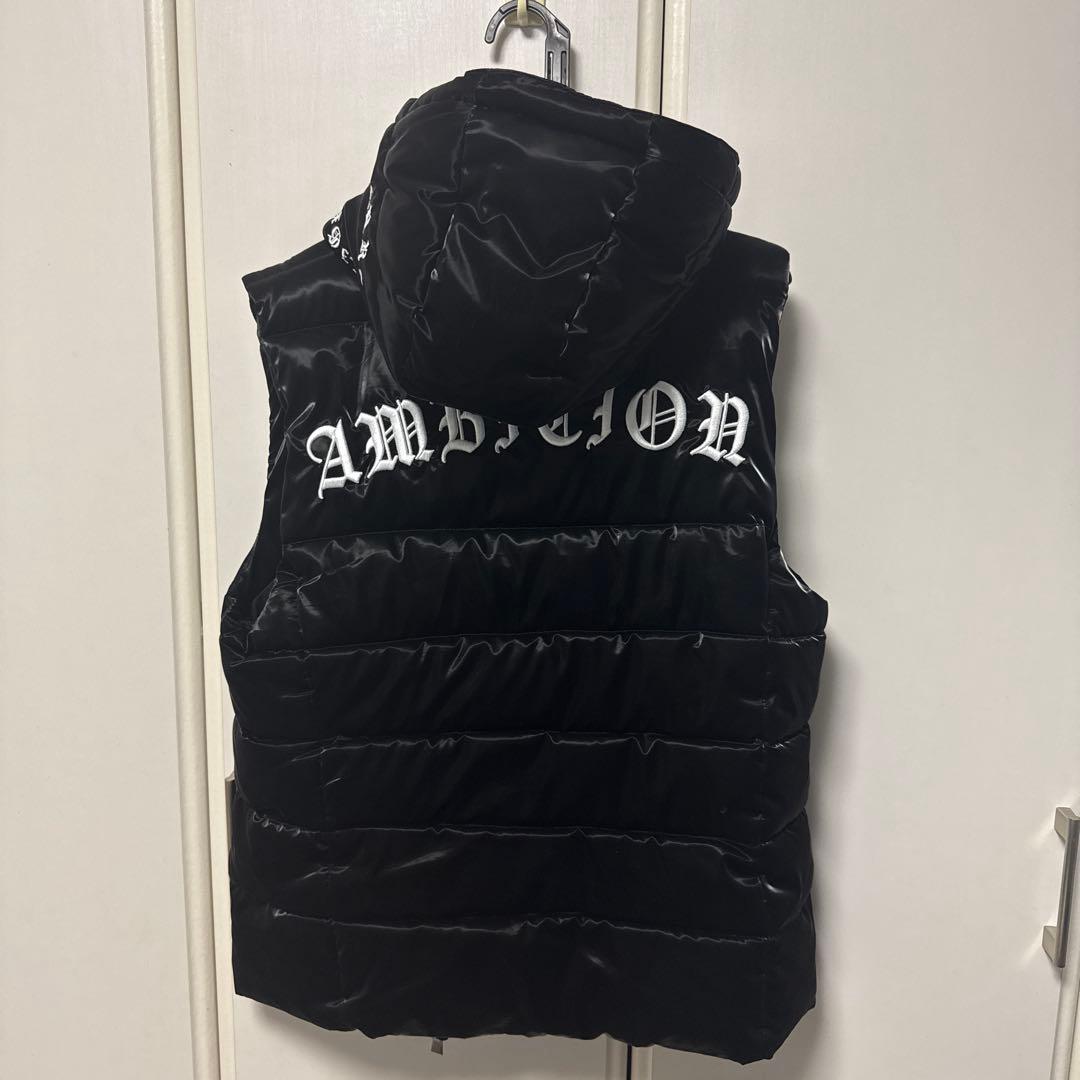 即完売 アダムスジャグラーフード付き ブラック ベスト L