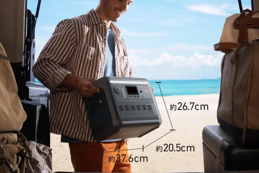 【新品】アンカー ポータブル電源 Anker Solix C1000 ブラック