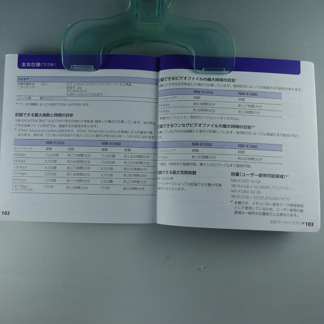 SONY ウォークマン NW-X1060