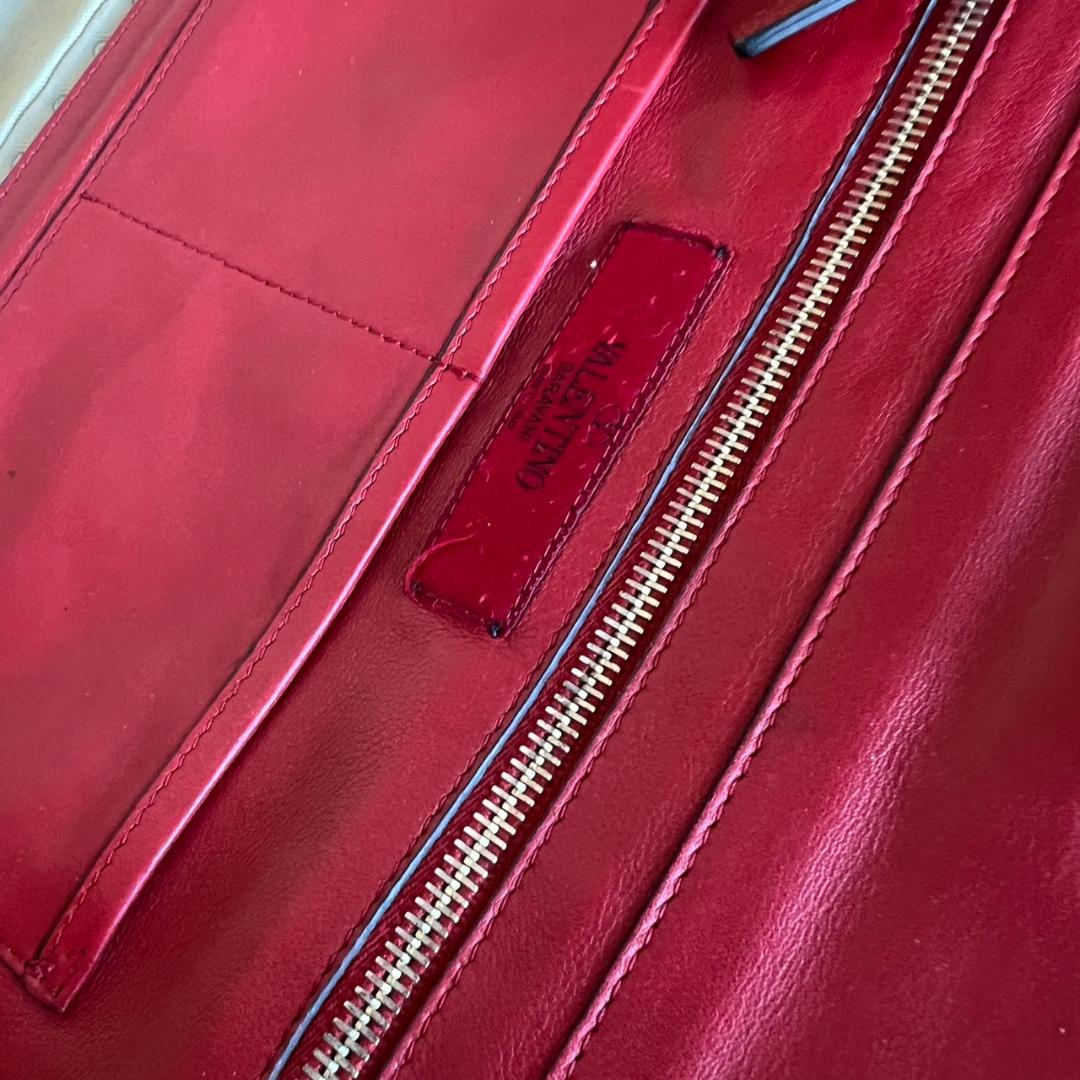 ⭐️VALENTINO⭐️ヴァレンティノ ロックスタッズ トートバッグ レッド