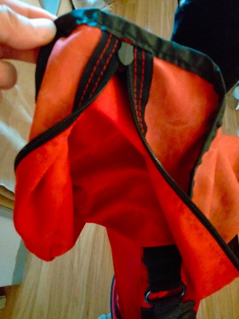 Talor made 赤ゴルフバッグ・キャディバッグ