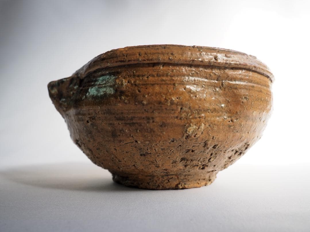 4代清水六兵衛造『伊羅保鉢』（共箱）