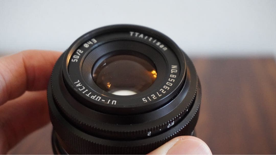 未使用に近い★TTArtisan 50mm F2.0 SONY Eフルサイズ用