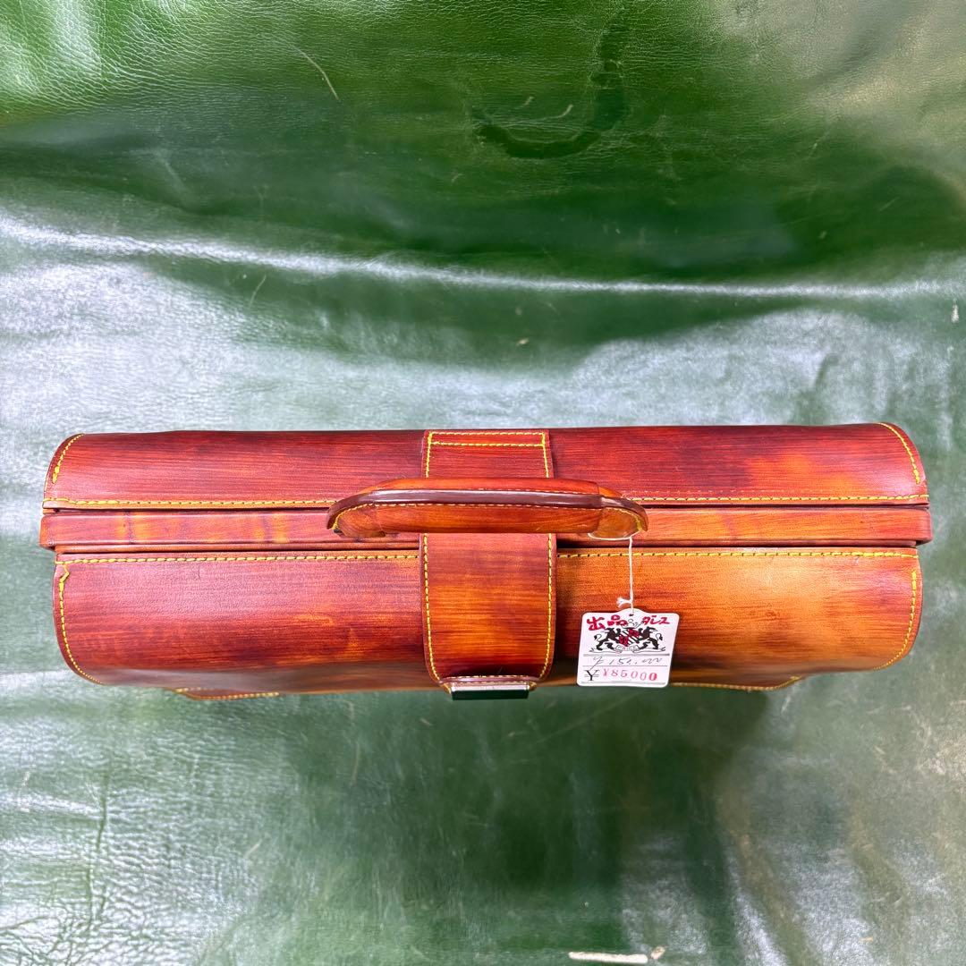 日本製牛革 ダレスバッグ 本革 レザーブリーフケース ビジネス 茶 ヴィンテージ