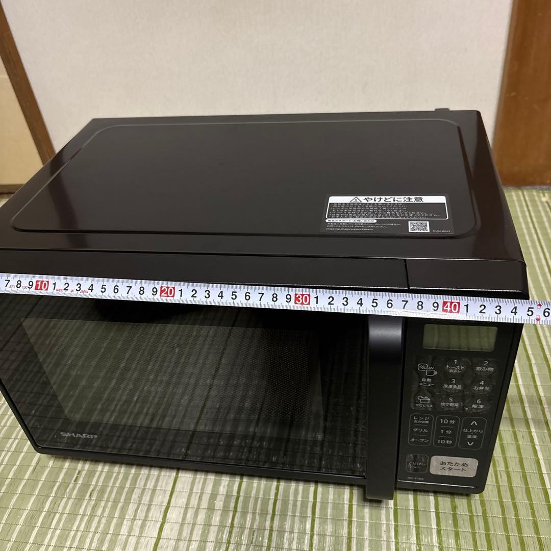SHARP シャープ　オープンレンジ RE-F165-B レンジ　2025年製