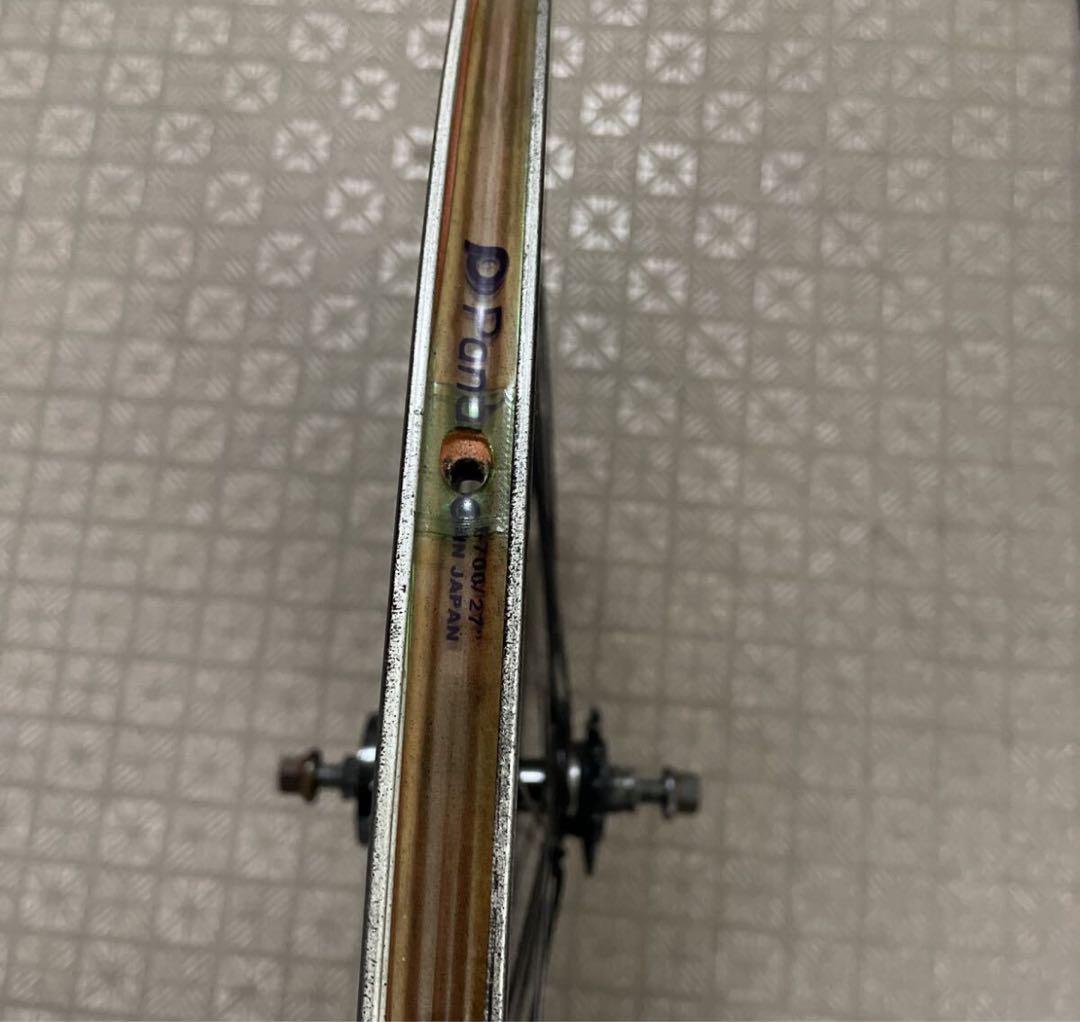 【最終価格】ピストバイクホイール 前輪MICHE 700c固定&フリーギア付