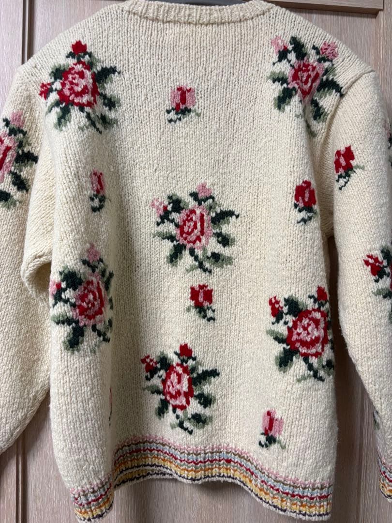 ピンクハウス　薔薇　カーディガン　アウター