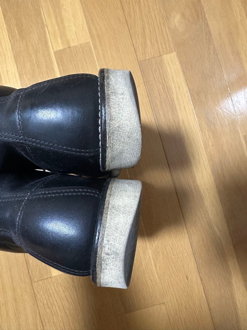 RED WING 9075 ブラック モックトゥ 26cm