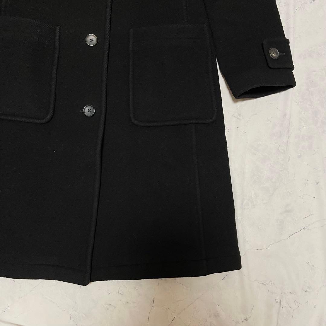 良品 マーガレットハウエル イングランド ウール カシミヤ混 コート Aライン