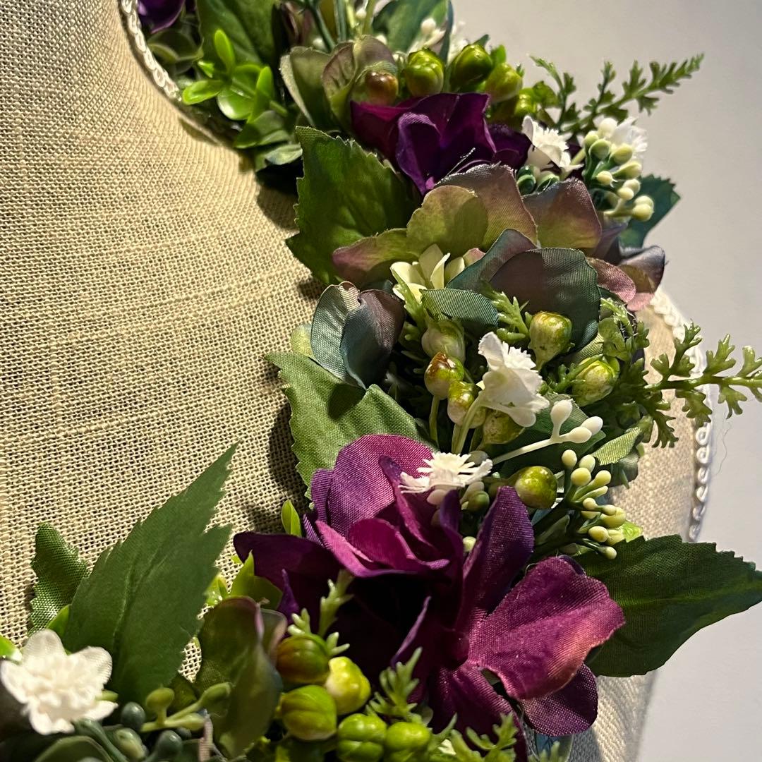 ❤️パープル系のレイ❤️フラダンス☆タヒチアン