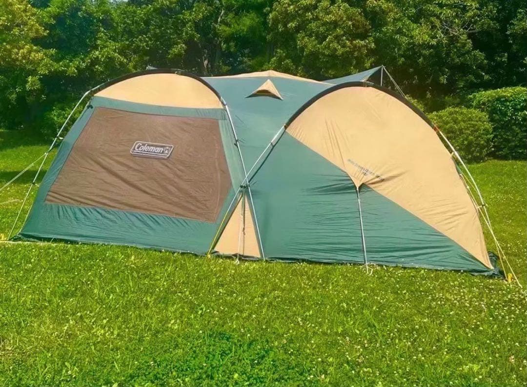 【☆美品☆】コールマン☆2ルームテント☆ラウンドスクリーン2ルームハウス☆