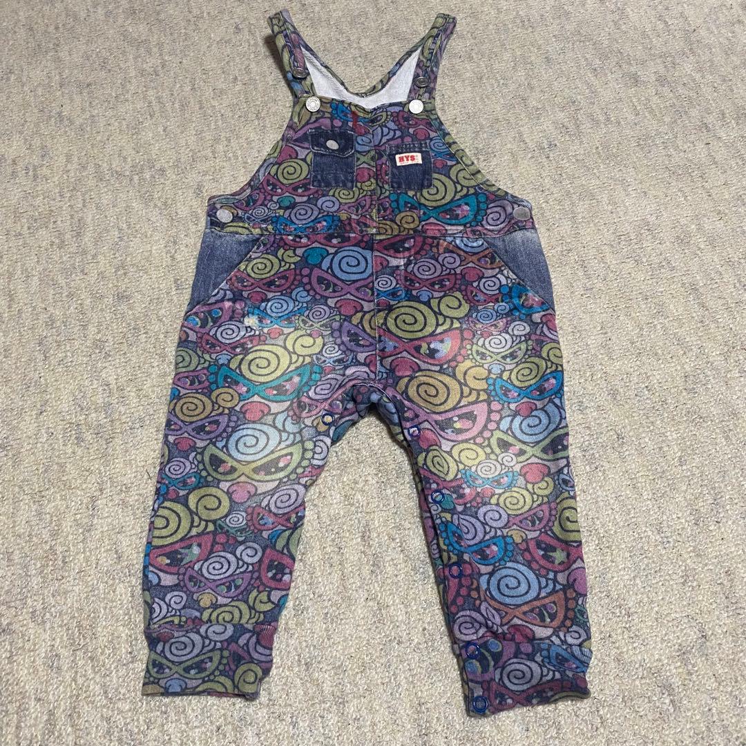 ヒスミニ テディ モノグラム Tシャツ 90cm ブラウン