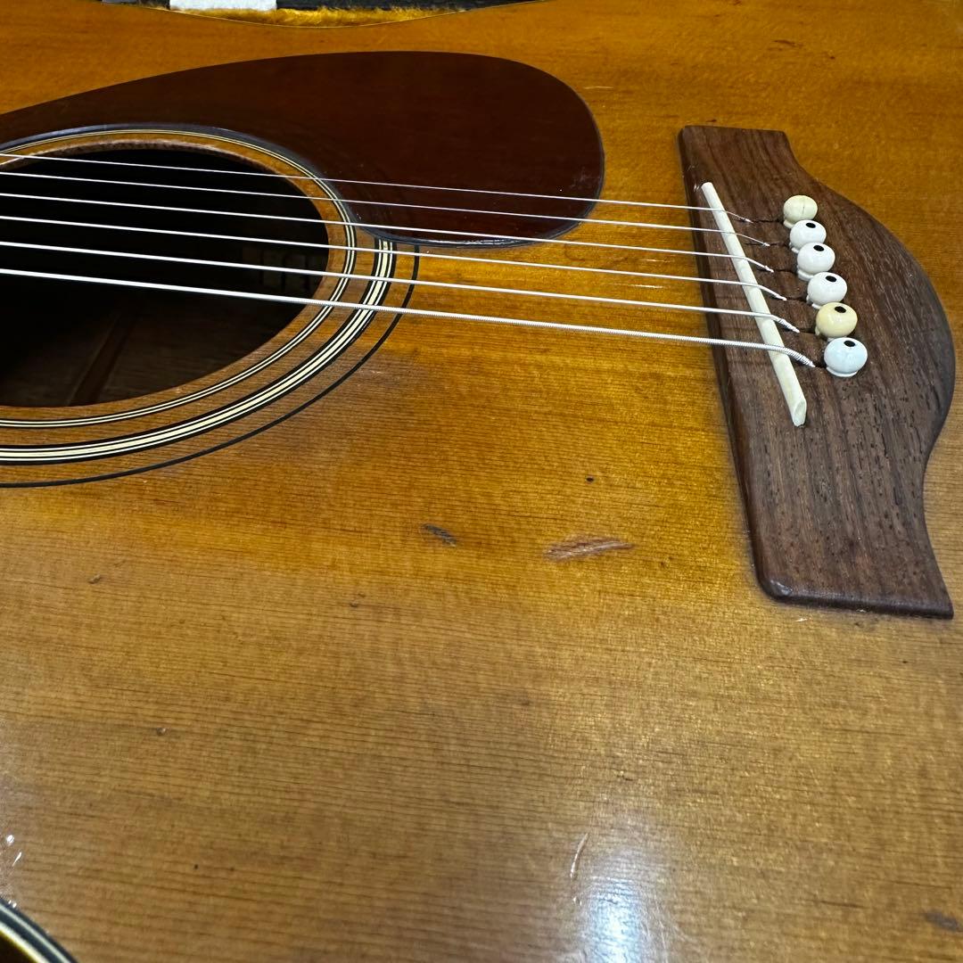 YAMAHA FG-280 赤ラベル アコースティックギター ハードケース付き