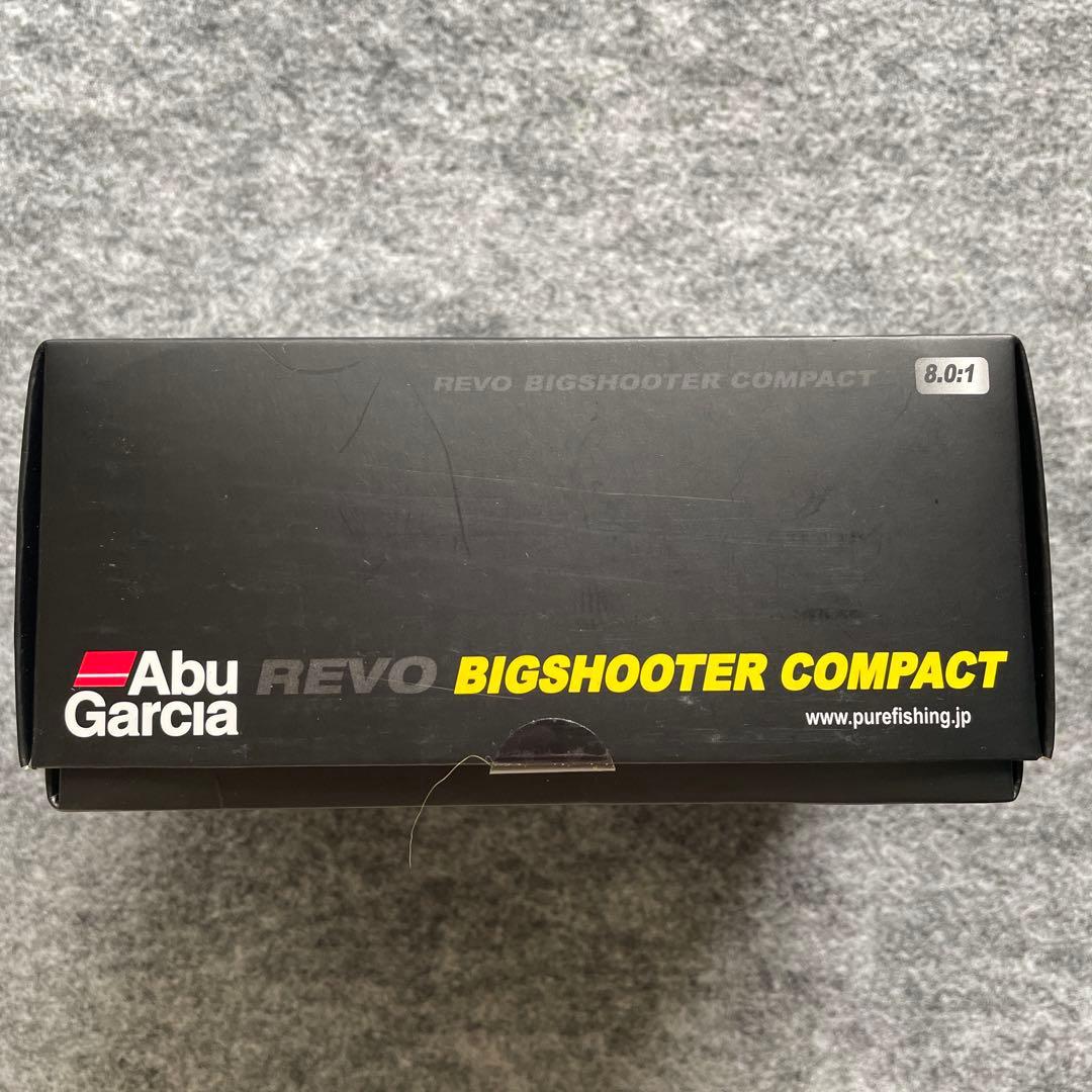 アブガルシアベイト/ ビッグシューターコンパクト。ギア比8.0:1《美品中古》