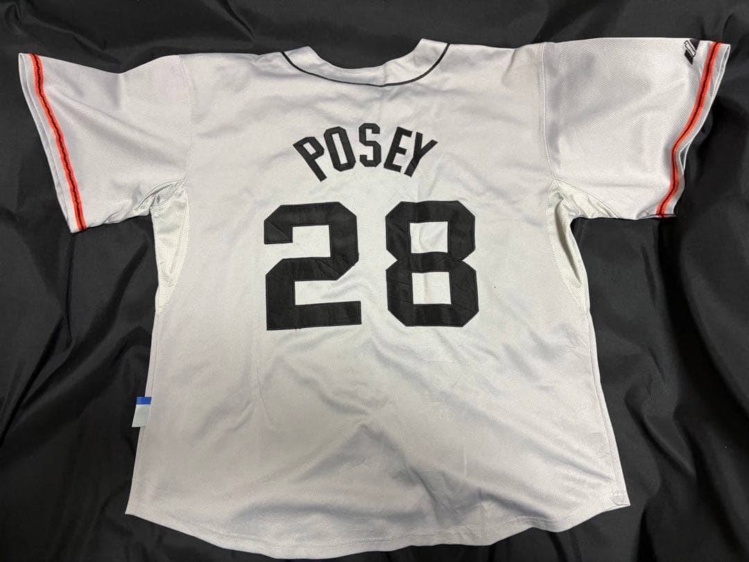 【MLB正規品】バスター・ポージー #28 ジャイアンツ オーセンティック ユニ