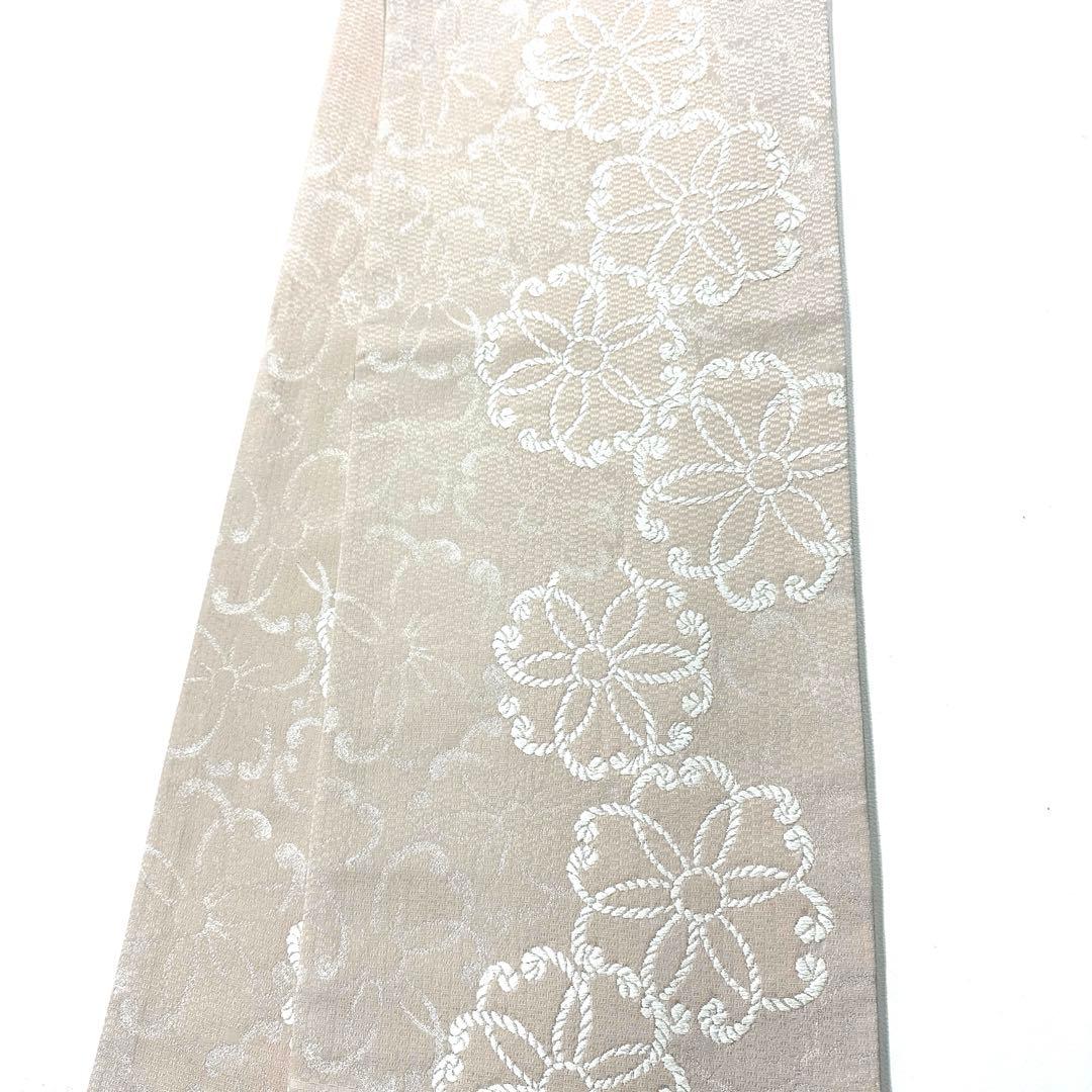 専用帯5138 ●加納幸織物謹製 高級 正絹 六通 袋帯