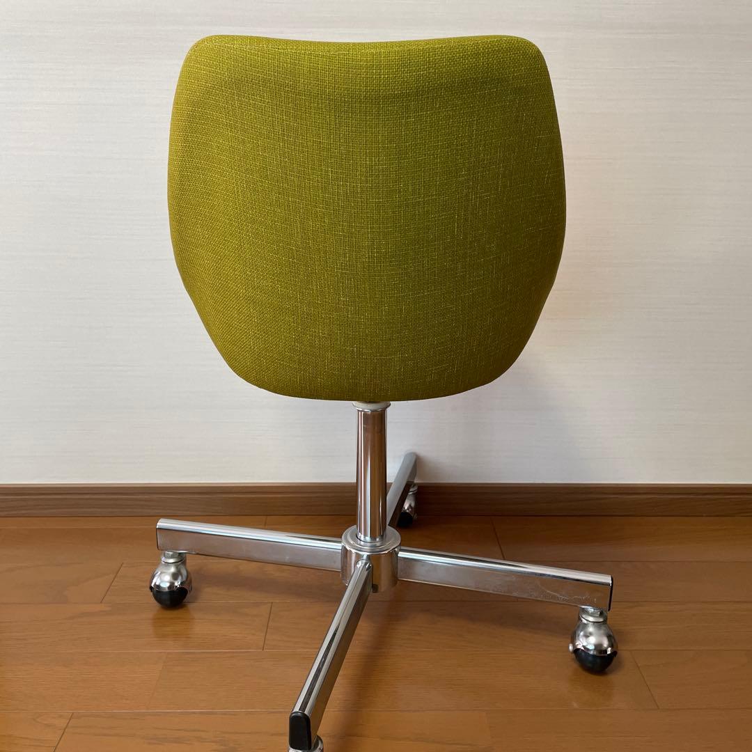 緑 黄緑 チェア 椅子 キャニスター 家具