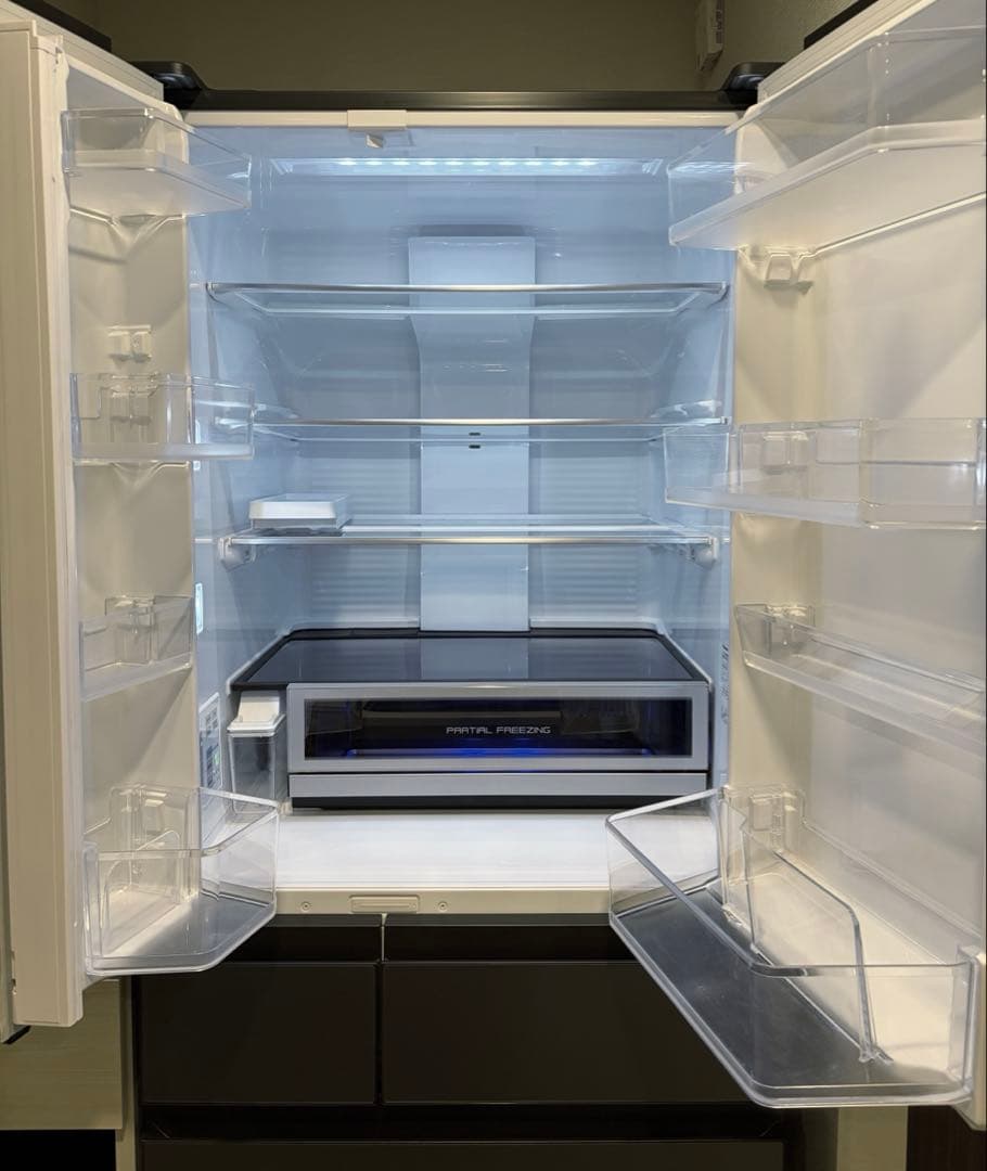 Panasonic冷蔵庫6ドア最上位モデル NR-F55WX1-H 2024年製