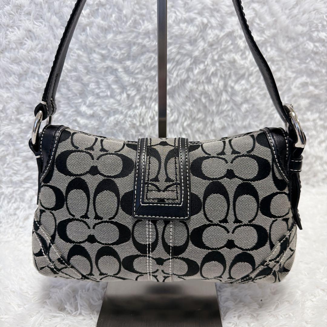 美品 COACH ソーホーワンショルダー シグネチャー 10269 y2k